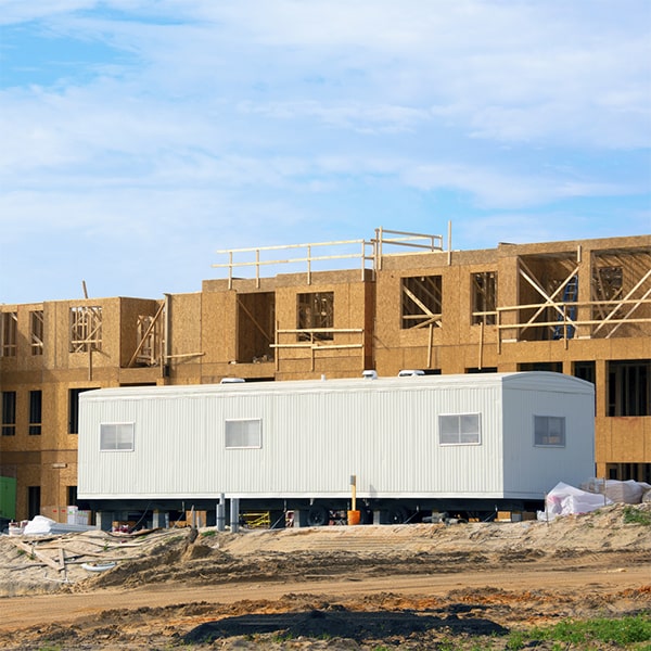 we offer eco-friendly construction site office trailers that are built with sustainable materials and energy-efficient features